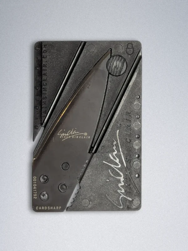 Iain Sinclair Cardsharp Wallet-Sized card Knife