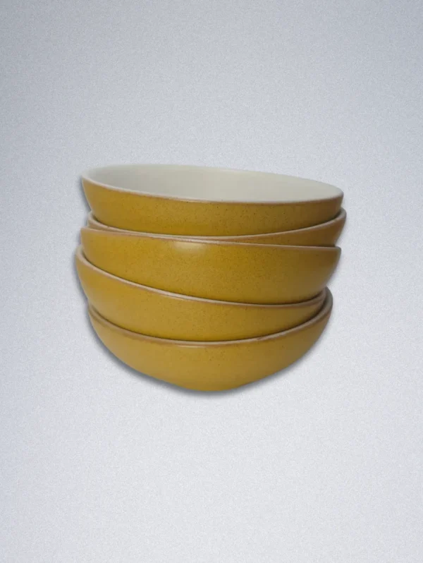 Ventage Denby UK stoneware Tea and coffee set with bowls cattle, jug and plates