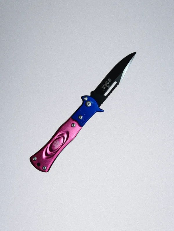 Stainless Steel Pocket Knife with Folding Blade - Image 5