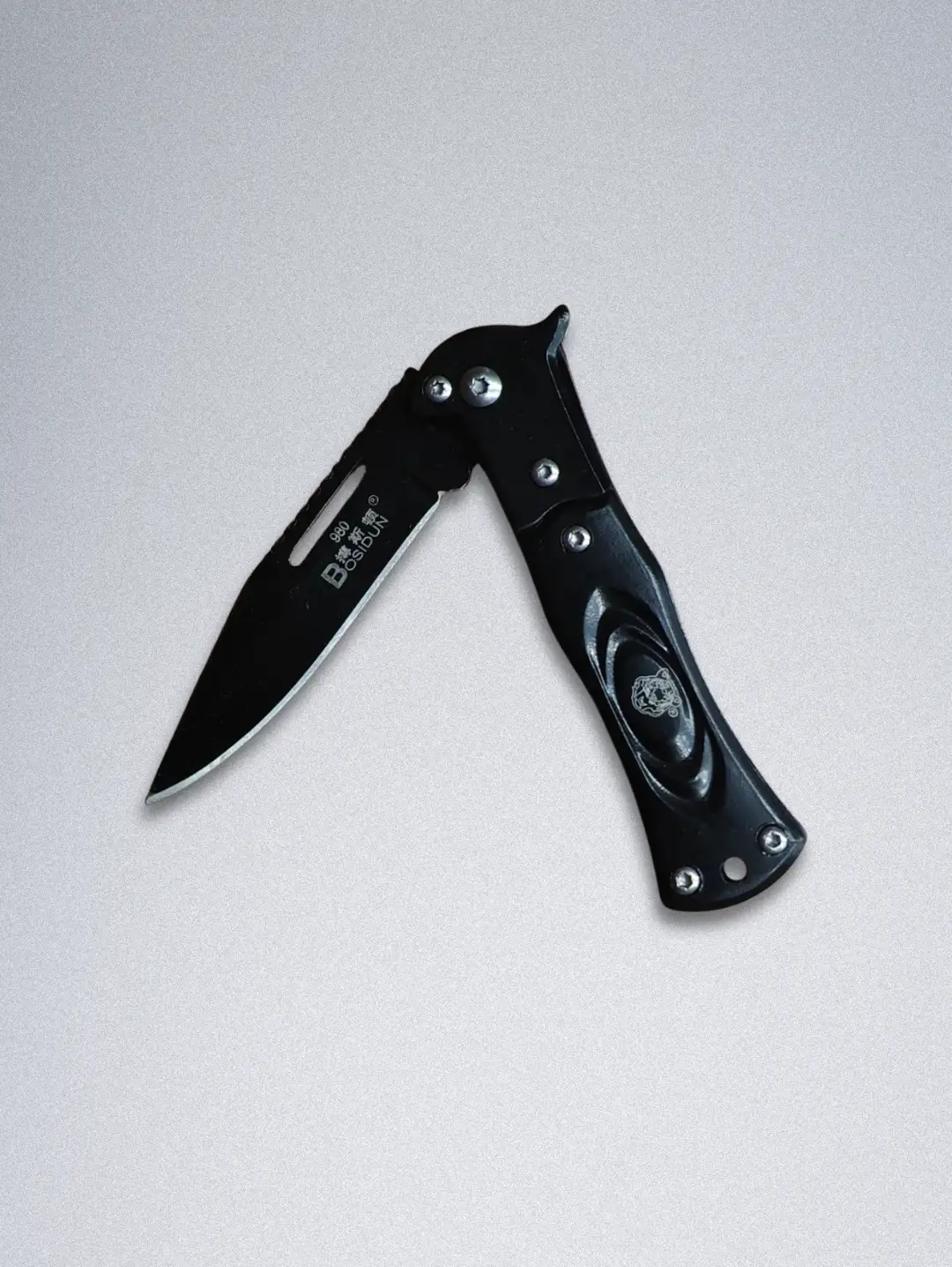 Mini Knife 980 85884-2 (6) Stainless Steel Pocket Knife with Folding Blade - Image 1