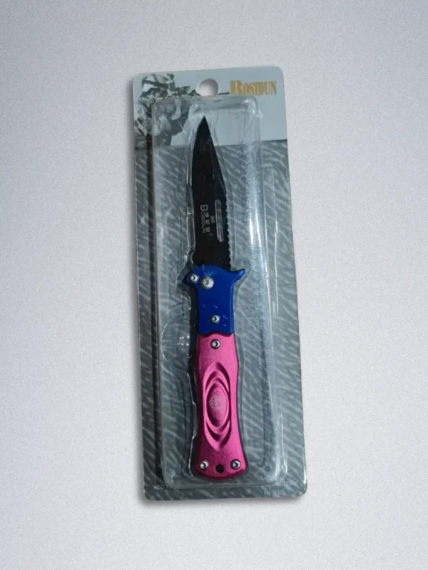 Stainless Steel Pocket Knife with Folding Blade - Image 10