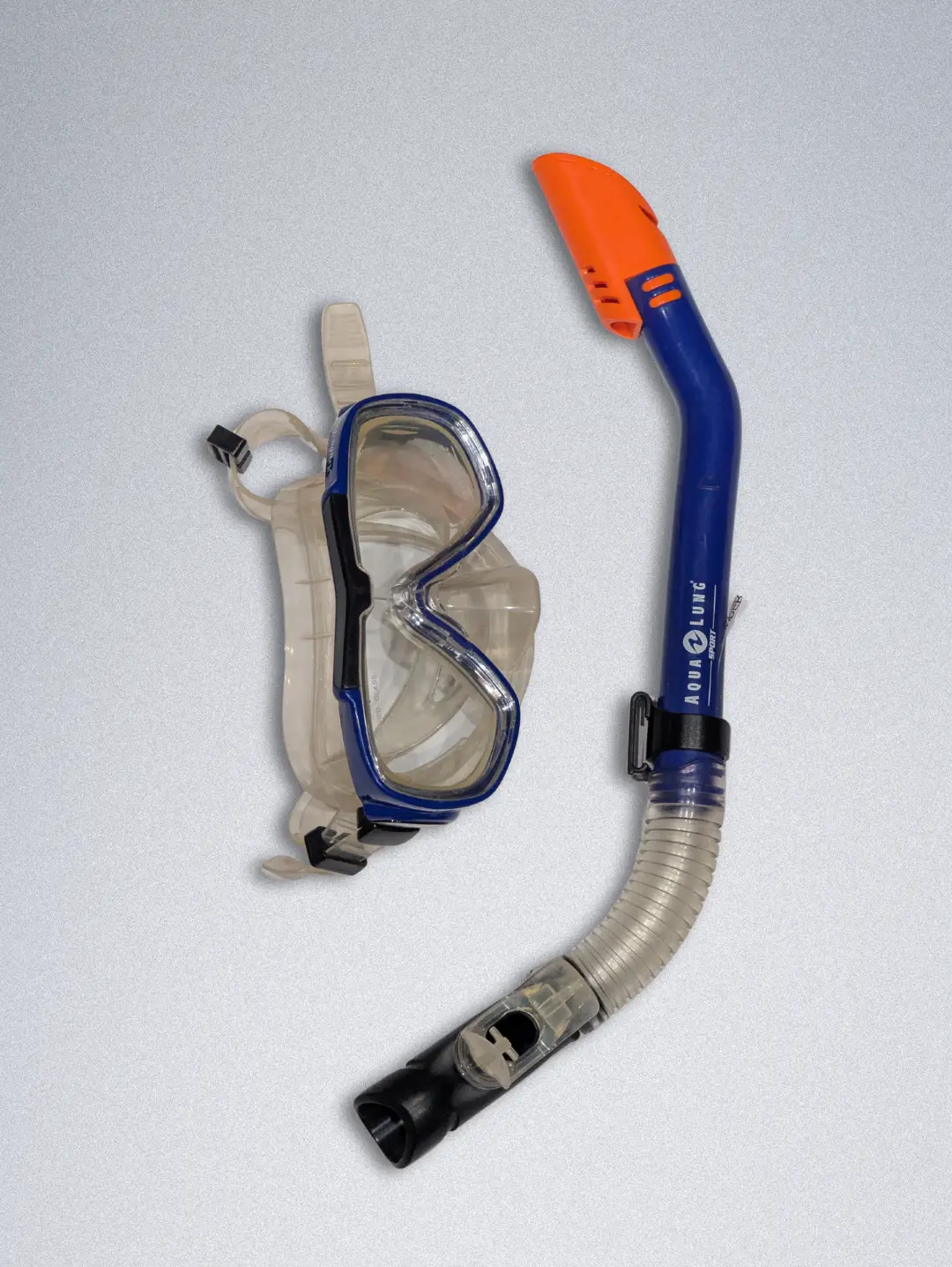 Swimming and Scuba Diving Snorkel and Glasses or shades or Glasses