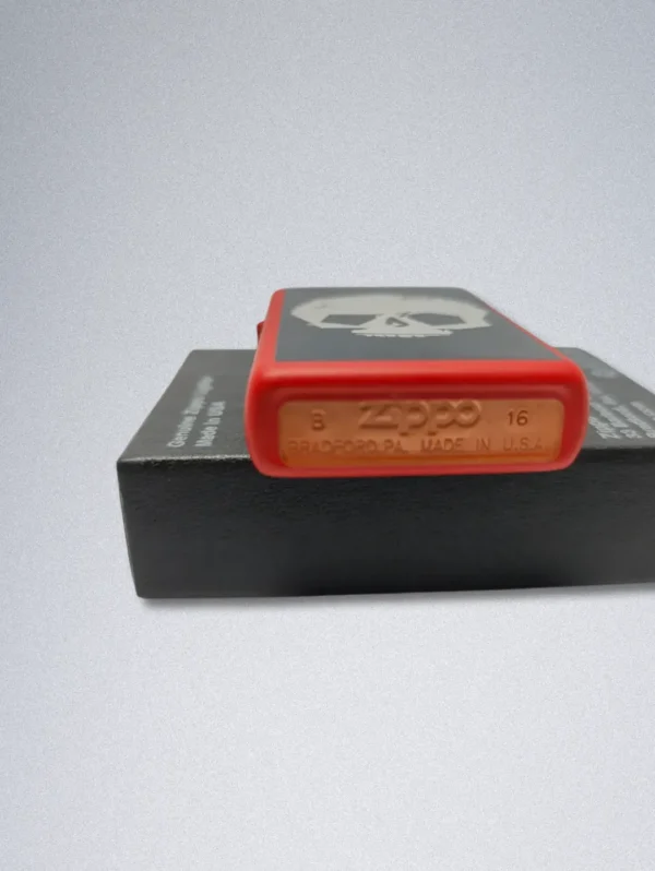 Genuine Zippo Lighter Skull Design Model 233