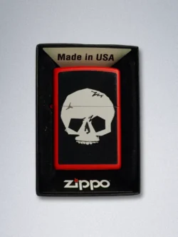 Genuine Zippo Lighter Skull Design Model 233