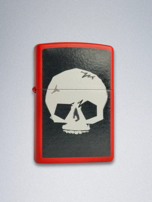 Genuine Zippo Lighter Skull Design Model 233