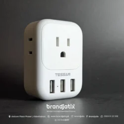 Tessan ts-161-us multi purpose travel adopter and charger with 3 USB A ports