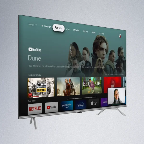 Dawlance Radiant Series Google TV 50" G22 | 4K UHD Smart LED TV with HDR10 & Google Assistant - Image 4